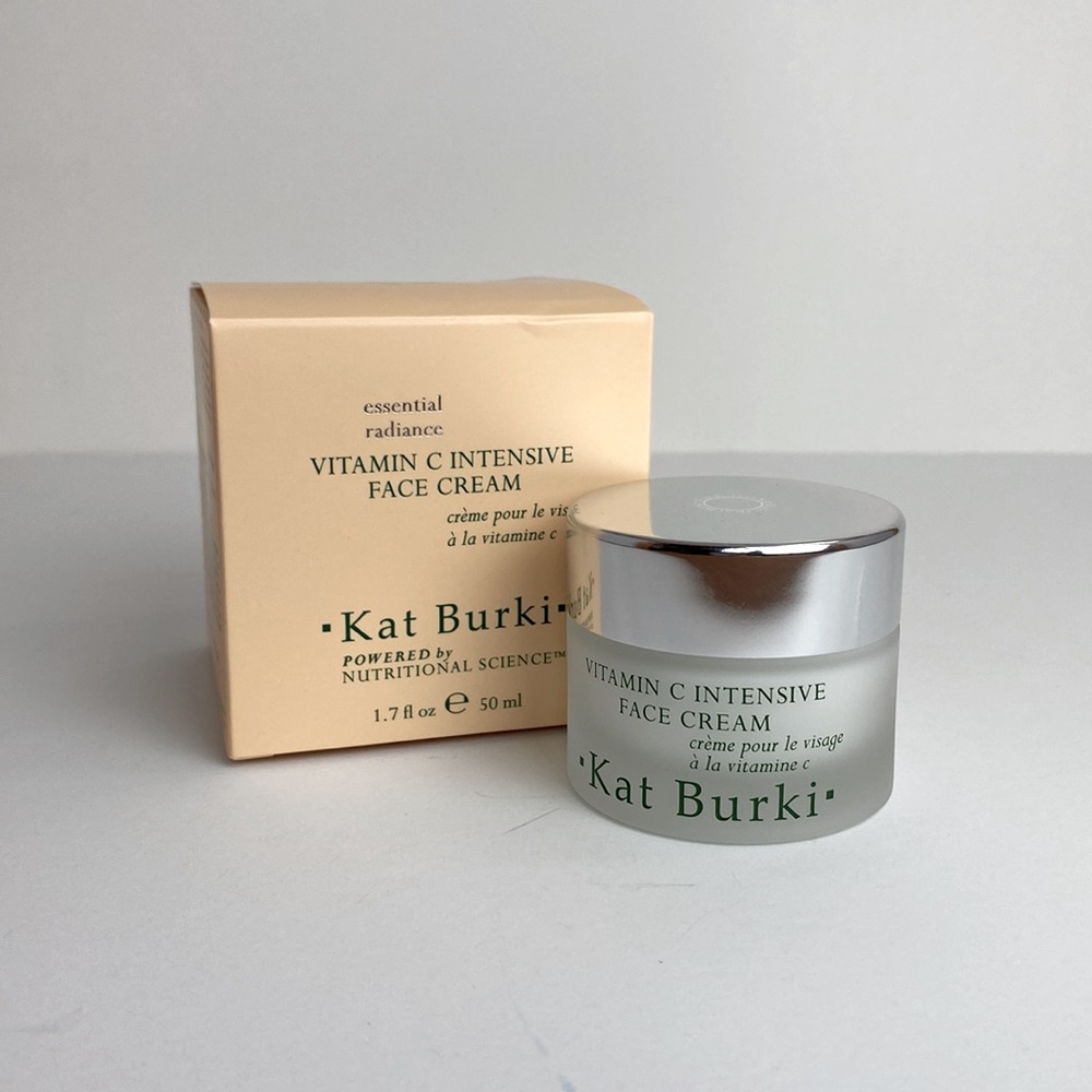 Kat Burki vitamin C intensive face cream 1.7 fl. oz. NEW! Essential radiance